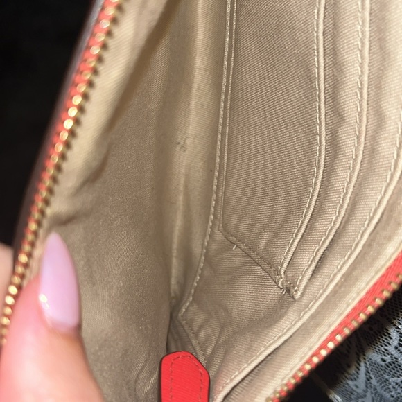 Coach EUC Dark Orange Crossbody Bag - Picture 10 of 14